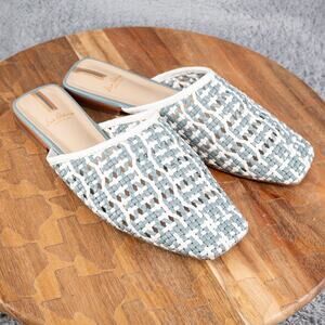 SAM EDELMAN Leona Mule Blue Womens Size 6.5 M